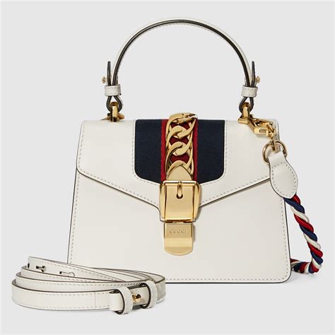 gucci sylvie mini australia|Gucci mini sylvie top handle bag.